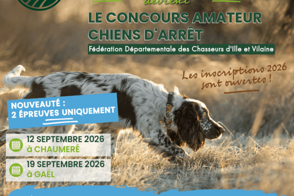 Concours Amateur Chiens d’Arrêt
