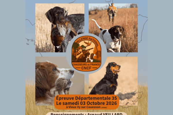 Challenge National Chasseurs de France – Épreuve Départementale 35