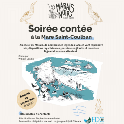Soirée contée à la Mare Saint-Coulban
